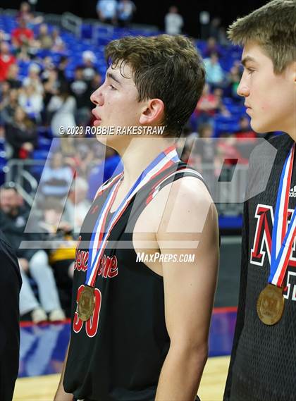 Thumbnail 3 in Lipan vs. New Home (UIL 2A Basketball State Semifinal Medal Ceremony) photogallery.