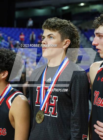 Thumbnail 2 in Lipan vs. New Home (UIL 2A Basketball State Semifinal Medal Ceremony) photogallery.