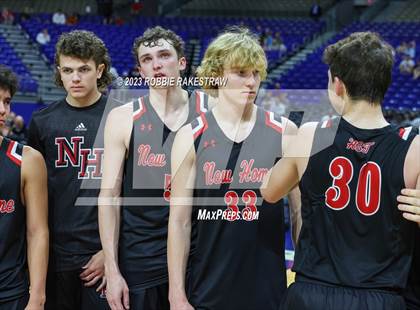 Thumbnail 2 in Lipan vs. New Home (UIL 2A Basketball State Semifinal Medal Ceremony) photogallery.