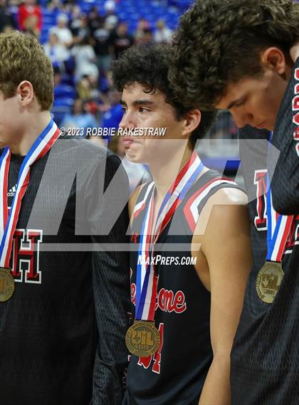 Thumbnail 3 in Lipan vs. New Home (UIL 2A Basketball State Semifinal Medal Ceremony) photogallery.