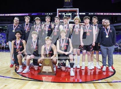 Thumbnail 3 in Lipan vs. New Home (UIL 2A Basketball State Semifinal Medal Ceremony) photogallery.