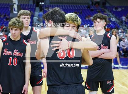 Thumbnail 1 in Lipan vs. New Home (UIL 2A Basketball State Semifinal Medal Ceremony) photogallery.