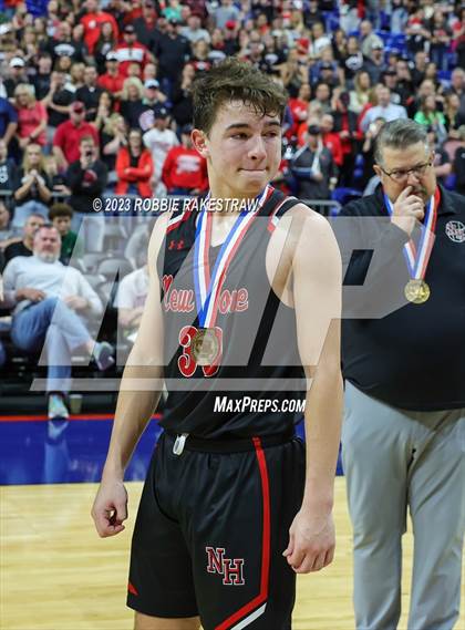 Thumbnail 3 in Lipan vs. New Home (UIL 2A Basketball State Semifinal Medal Ceremony) photogallery.