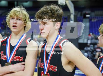 Thumbnail 3 in Lipan vs. New Home (UIL 2A Basketball State Semifinal Medal Ceremony) photogallery.