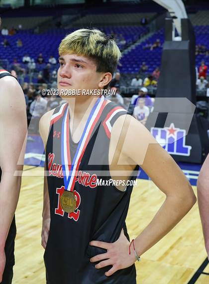Thumbnail 3 in Lipan vs. New Home (UIL 2A Basketball State Semifinal Medal Ceremony) photogallery.