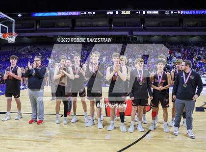 Thumbnail 2 in Lipan vs. New Home (UIL 2A Basketball State Semifinal Medal Ceremony) photogallery.