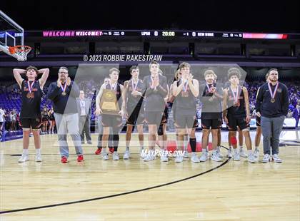 Thumbnail 3 in Lipan vs. New Home (UIL 2A Basketball State Semifinal Medal Ceremony) photogallery.