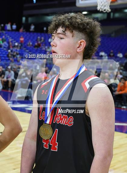 Thumbnail 2 in Lipan vs. New Home (UIL 2A Basketball State Semifinal Medal Ceremony) photogallery.