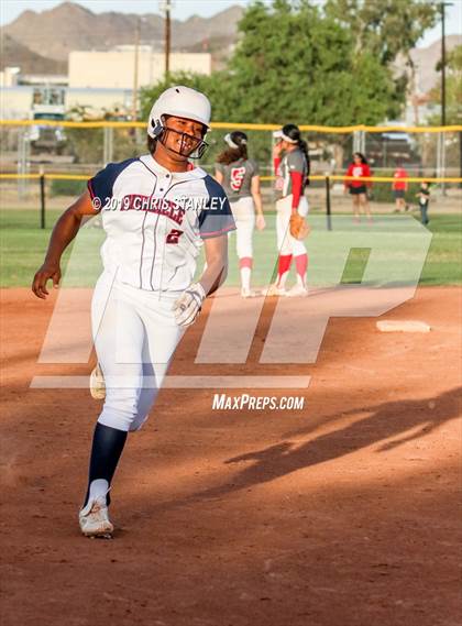 Thumbnail 3 in Pinnacle vs. Tucson High Magnet School photogallery.
