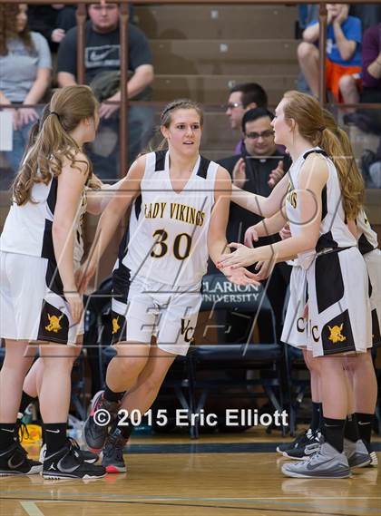 Thumbnail 2 in Clarion Area vs Venango Catholic (PIAA D9 A Championship) photogallery.