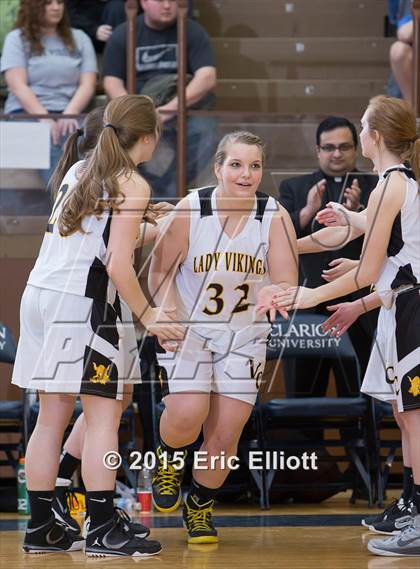 Thumbnail 3 in Clarion Area vs Venango Catholic (PIAA D9 A Championship) photogallery.