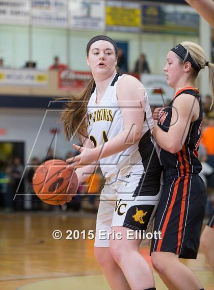 Thumbnail 2 in Clarion Area vs Venango Catholic (PIAA D9 A Championship) photogallery.