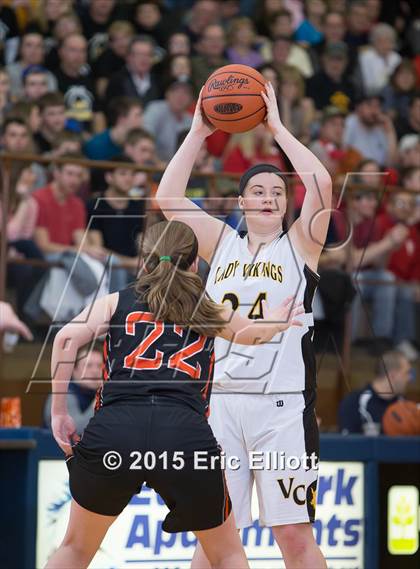 Thumbnail 1 in Clarion Area vs Venango Catholic (PIAA D9 A Championship) photogallery.
