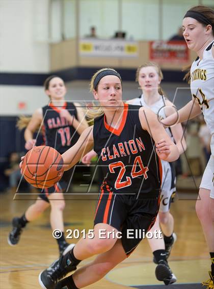 Thumbnail 2 in Clarion Area vs Venango Catholic (PIAA D9 A Championship) photogallery.