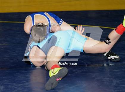 Thumbnail 2 in NYSPHSAA Wrestling Championships (Div.2 - 106 lb. Champ) photogallery.