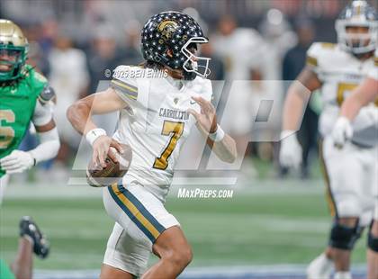 Thumbnail 1 in Buford vs. Carrollton (GHSA  6A Championship) photogallery.