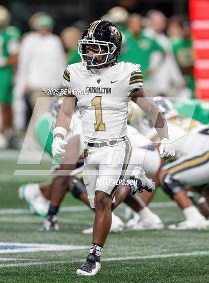 Thumbnail 2 in Buford vs. Carrollton (GHSA  6A Championship) photogallery.