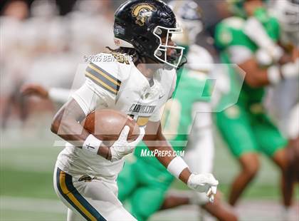Thumbnail 3 in Buford vs. Carrollton (GHSA  6A Championship) photogallery.