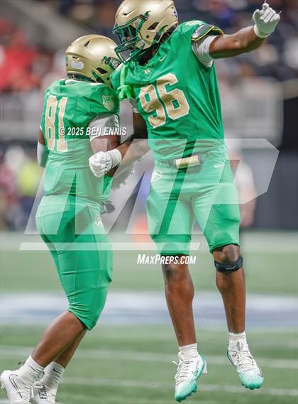 Thumbnail 1 in Buford vs. Carrollton (GHSA  6A Championship) photogallery.