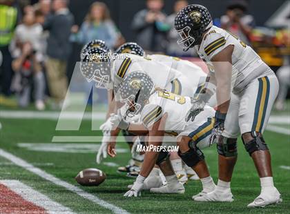 Thumbnail 2 in Buford vs. Carrollton (GHSA  6A Championship) photogallery.