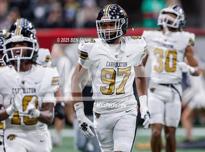 Thumbnail 2 in Buford vs. Carrollton (GHSA  6A Championship) photogallery.