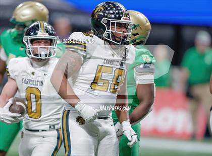 Thumbnail 2 in Buford vs. Carrollton (GHSA  6A Championship) photogallery.