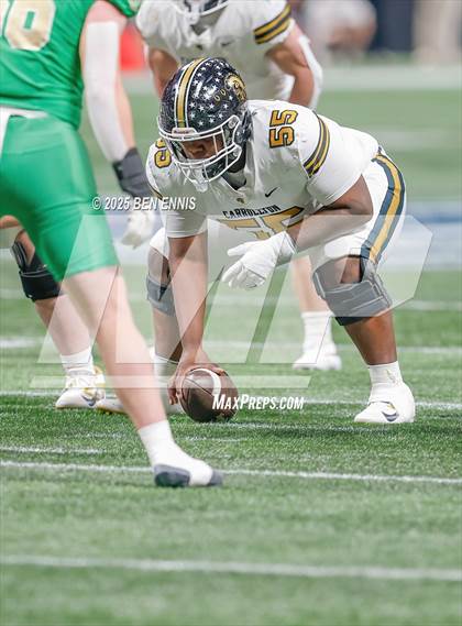 Thumbnail 1 in Buford vs. Carrollton (GHSA  6A Championship) photogallery.