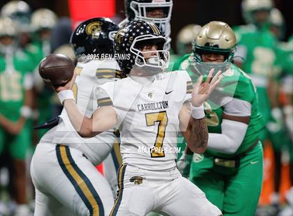Thumbnail 1 in Buford vs. Carrollton (GHSA  6A Championship) photogallery.