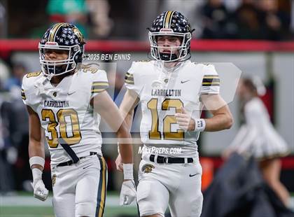 Thumbnail 3 in Buford vs. Carrollton (GHSA  6A Championship) photogallery.