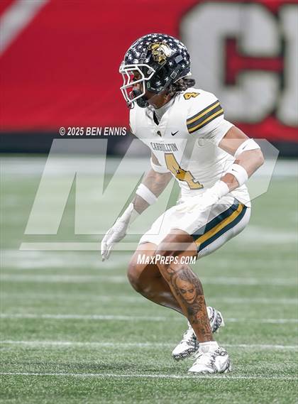 Thumbnail 1 in Buford vs. Carrollton (GHSA  6A Championship) photogallery.