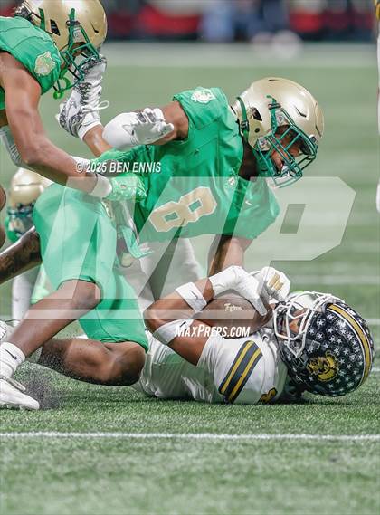 Thumbnail 1 in Buford vs. Carrollton (GHSA  6A Championship) photogallery.