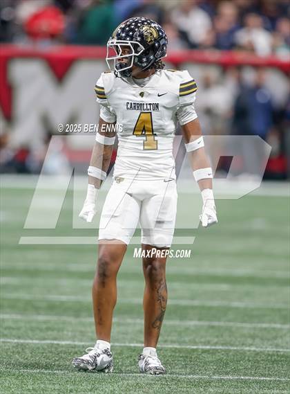 Thumbnail 1 in Buford vs. Carrollton (GHSA  6A Championship) photogallery.