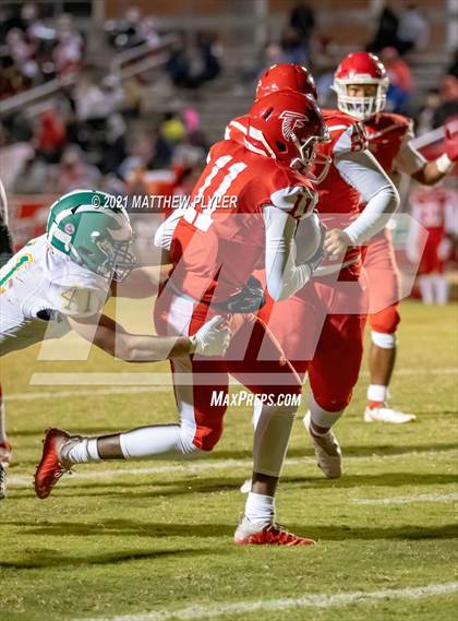 Thumbnail 2 in West Brunswick vs Seventy-First (NCHSAA 3A - First Round) photogallery.