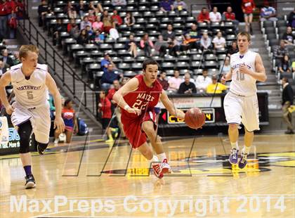Thumbnail 1 in Maize vs. Blue Valley Northwest (KSHSAA 6A Quarterfinal) photogallery.