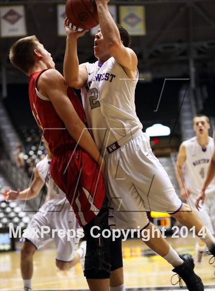 Thumbnail 2 in Maize vs. Blue Valley Northwest (KSHSAA 6A Quarterfinal) photogallery.