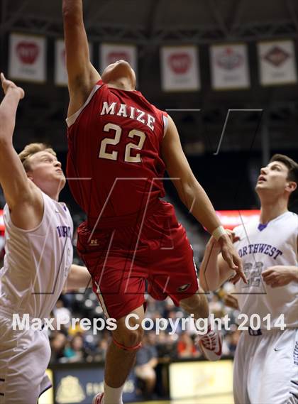 Thumbnail 1 in Maize vs. Blue Valley Northwest (KSHSAA 6A Quarterfinal) photogallery.