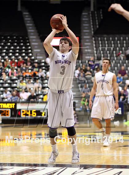 Thumbnail 1 in Maize vs. Blue Valley Northwest (KSHSAA 6A Quarterfinal) photogallery.