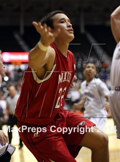 Thumbnail 2 in Maize vs. Blue Valley Northwest (KSHSAA 6A Quarterfinal) photogallery.