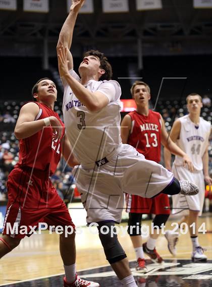 Thumbnail 1 in Maize vs. Blue Valley Northwest (KSHSAA 6A Quarterfinal) photogallery.