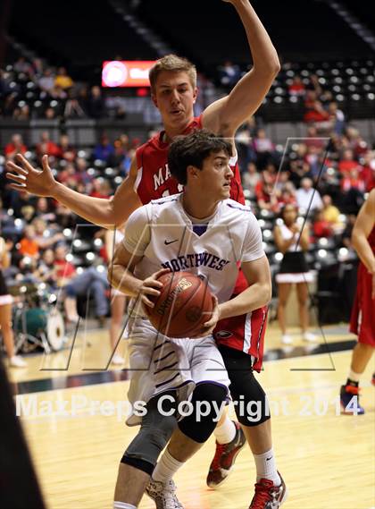 Thumbnail 2 in Maize vs. Blue Valley Northwest (KSHSAA 6A Quarterfinal) photogallery.