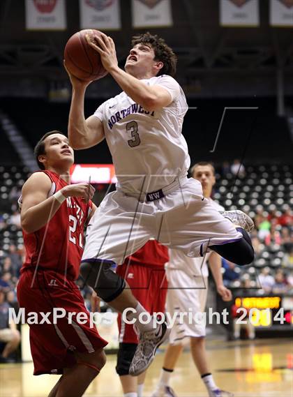 Thumbnail 3 in Maize vs. Blue Valley Northwest (KSHSAA 6A Quarterfinal) photogallery.
