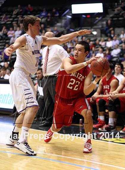Thumbnail 3 in Maize vs. Blue Valley Northwest (KSHSAA 6A Quarterfinal) photogallery.