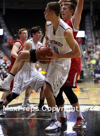 Thumbnail 1 in Maize vs. Blue Valley Northwest (KSHSAA 6A Quarterfinal) photogallery.