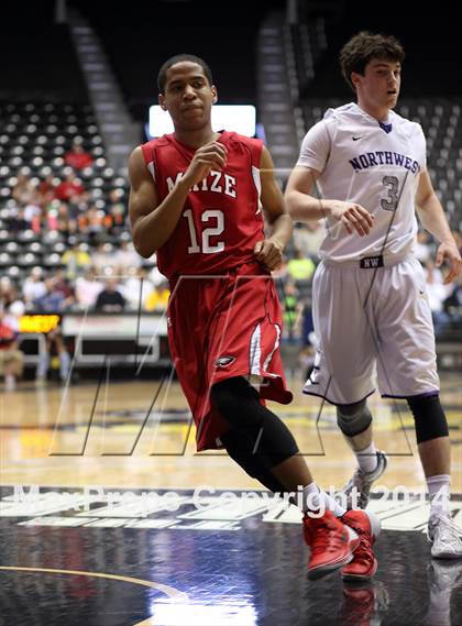 Thumbnail 1 in Maize vs. Blue Valley Northwest (KSHSAA 6A Quarterfinal) photogallery.