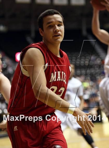 Thumbnail 3 in Maize vs. Blue Valley Northwest (KSHSAA 6A Quarterfinal) photogallery.