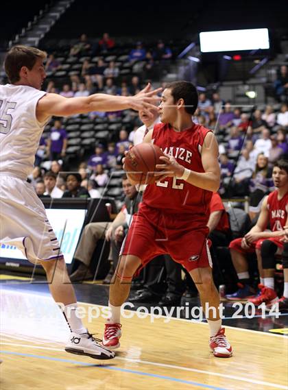 Thumbnail 1 in Maize vs. Blue Valley Northwest (KSHSAA 6A Quarterfinal) photogallery.