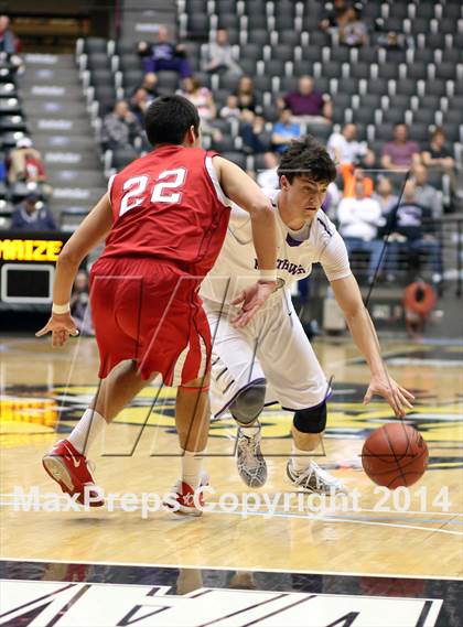 Thumbnail 3 in Maize vs. Blue Valley Northwest (KSHSAA 6A Quarterfinal) photogallery.