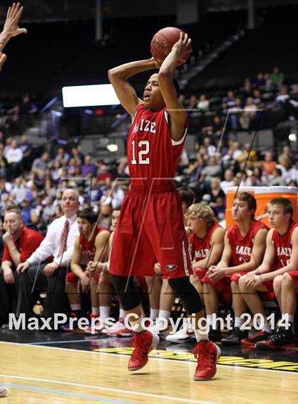 Thumbnail 1 in Maize vs. Blue Valley Northwest (KSHSAA 6A Quarterfinal) photogallery.