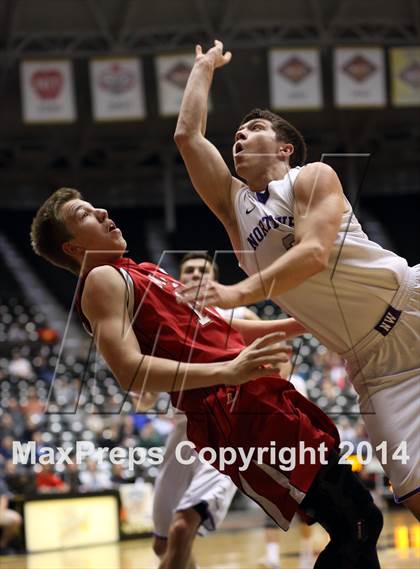 Thumbnail 3 in Maize vs. Blue Valley Northwest (KSHSAA 6A Quarterfinal) photogallery.