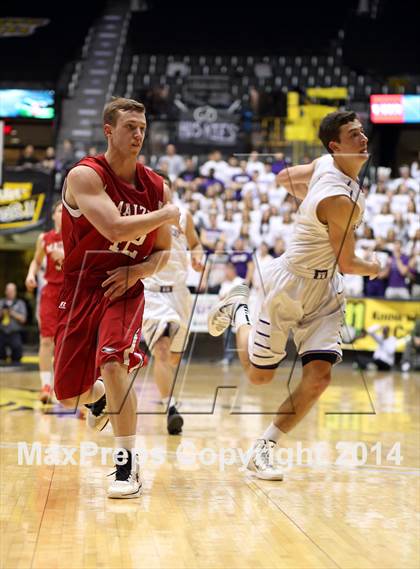 Thumbnail 3 in Maize vs. Blue Valley Northwest (KSHSAA 6A Quarterfinal) photogallery.